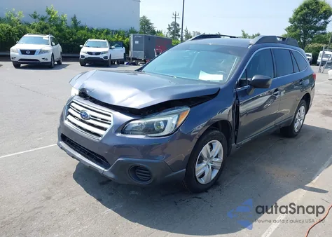 2016 Subaru Outback 2.5I from USA, damaged, VIN 4S4BSBAC3G3361198